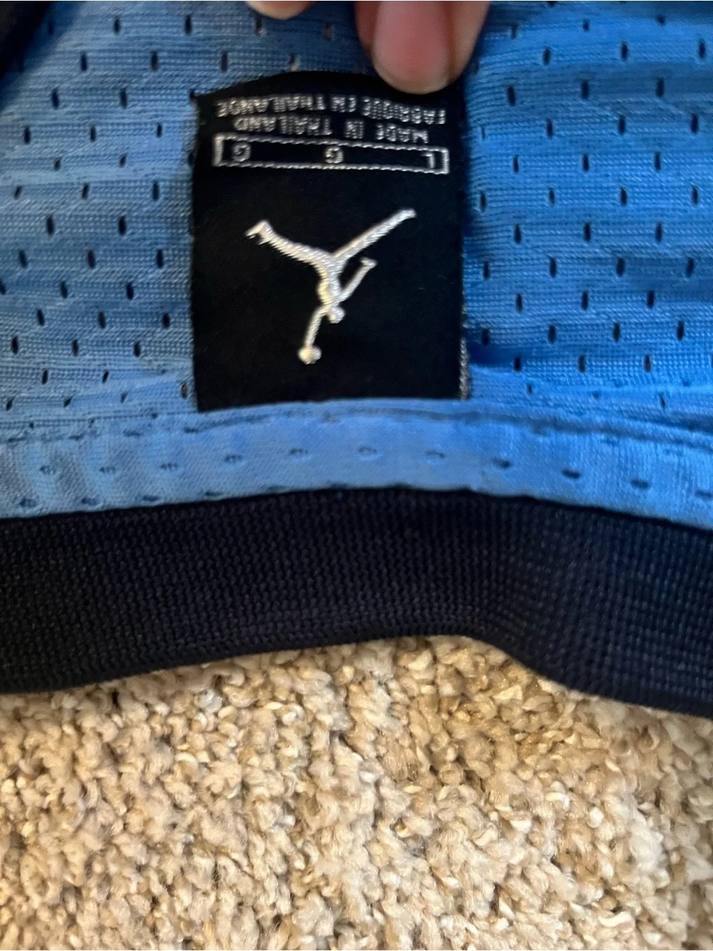Jordan Carolina Blue #23 Basketball Jersey